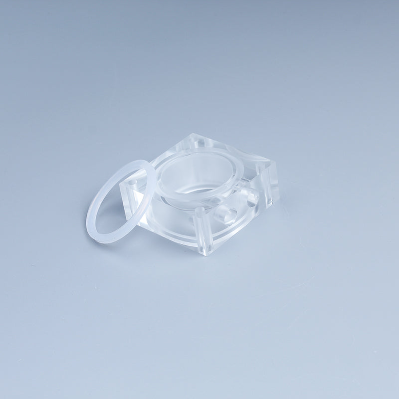 Organic Glass Microbial Reactor MFC Standard Fuel Cell Box Acrylic Material with Fast Interface EMC Electro-Catalytic Reactor with Electrolytic Bayonet Optical Transparent Reactor