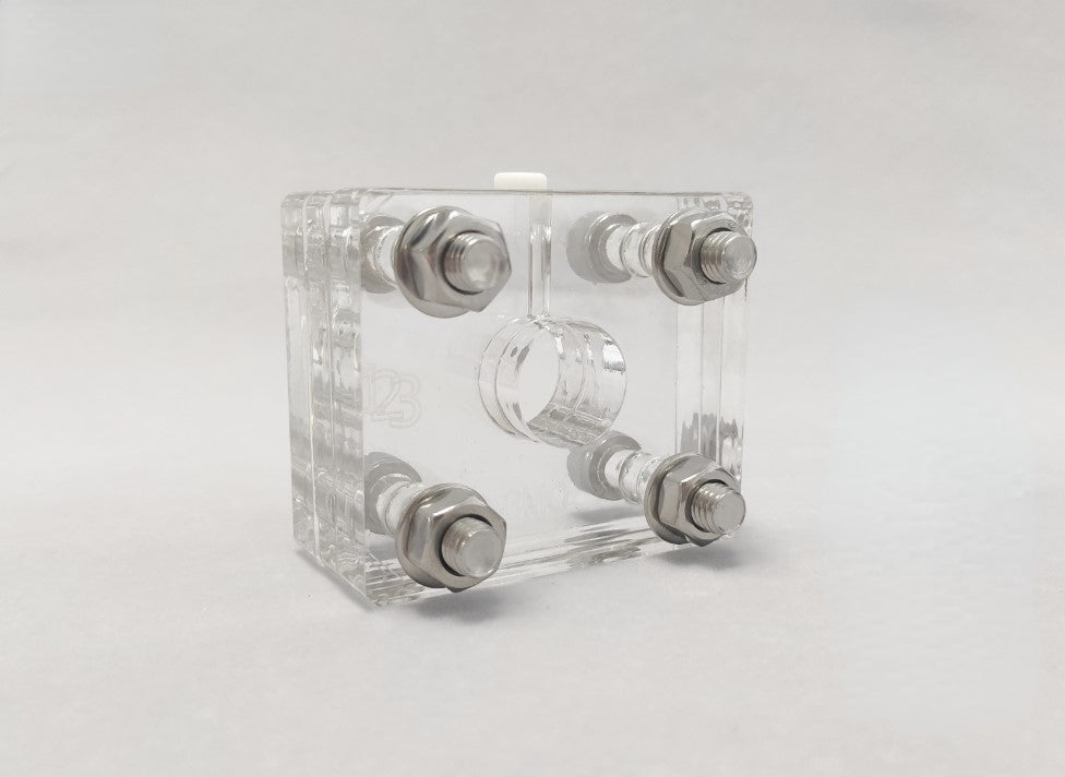 Zinc Air Test Device Metal Air Cell Mold Gasket Sealed Transparent Non-Circulating Electrolytic Cell