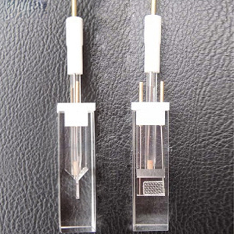 Unsealed Thin-Layer Slit Spectrum Miniature Electrolytic Cell