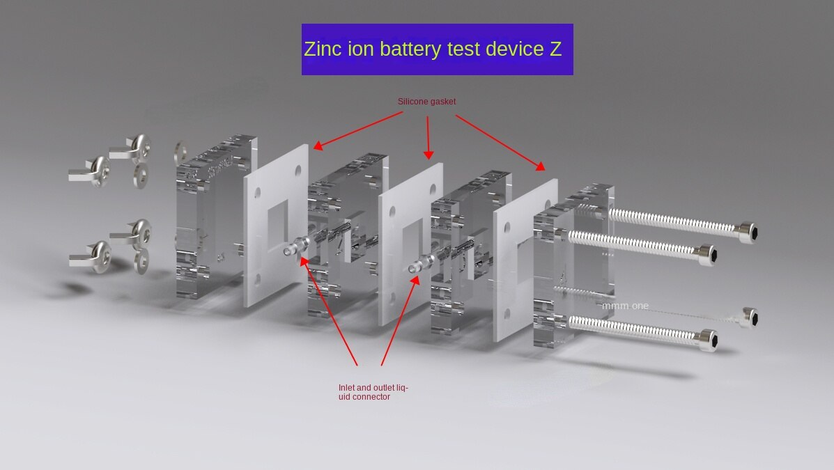 Zinc Ion Battery Test Mold Zinc Water Battery Device