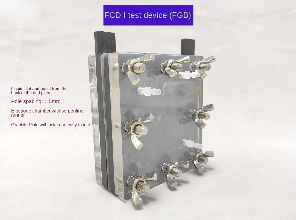 Fcdi Low-Pole Spacing Electroadsorption Test Mold Flow Electrode Desalination/Policher